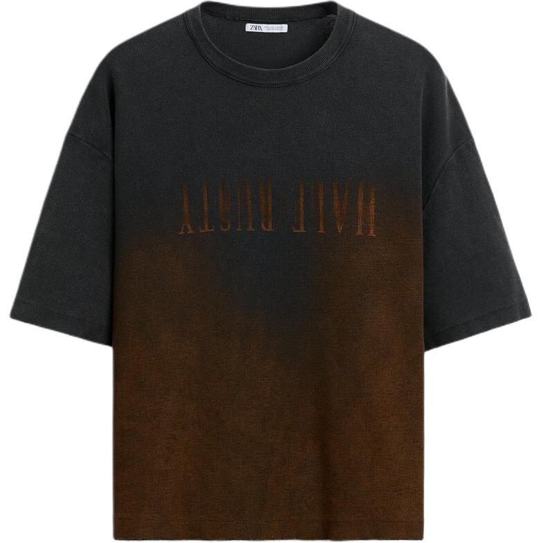 

Футболка мужская черная Zara, черный