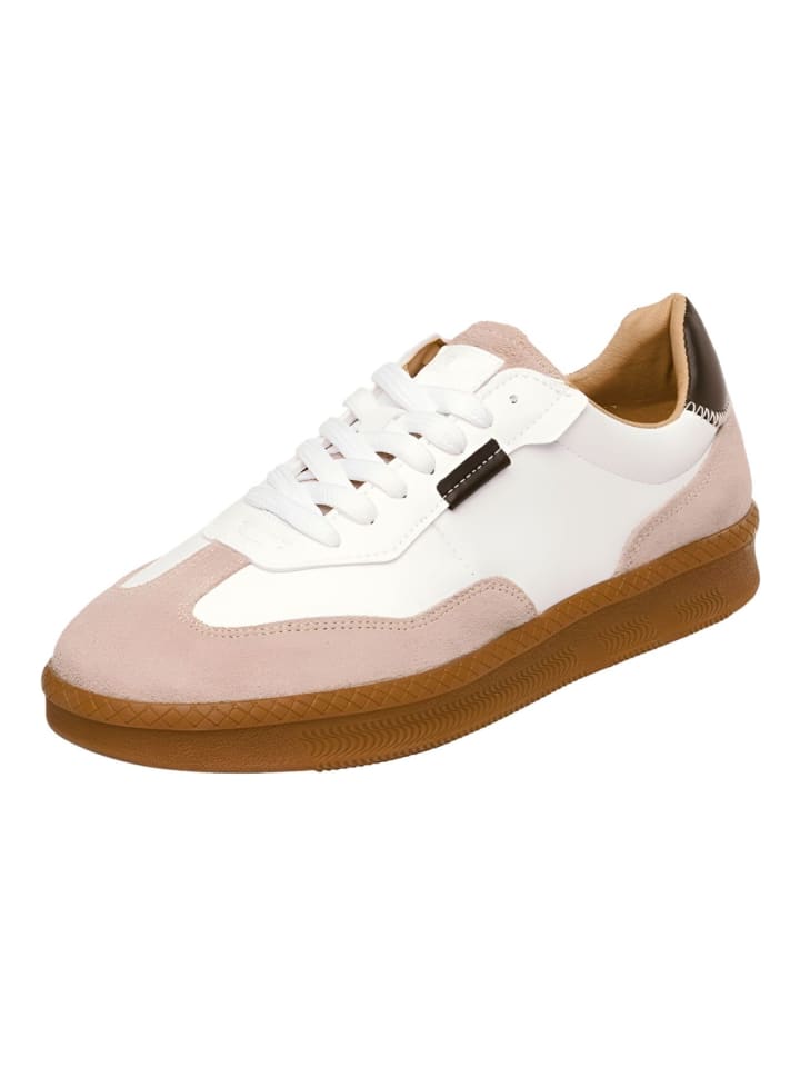 

Кроссовки на шнуровке Steve Madden, белый/черный