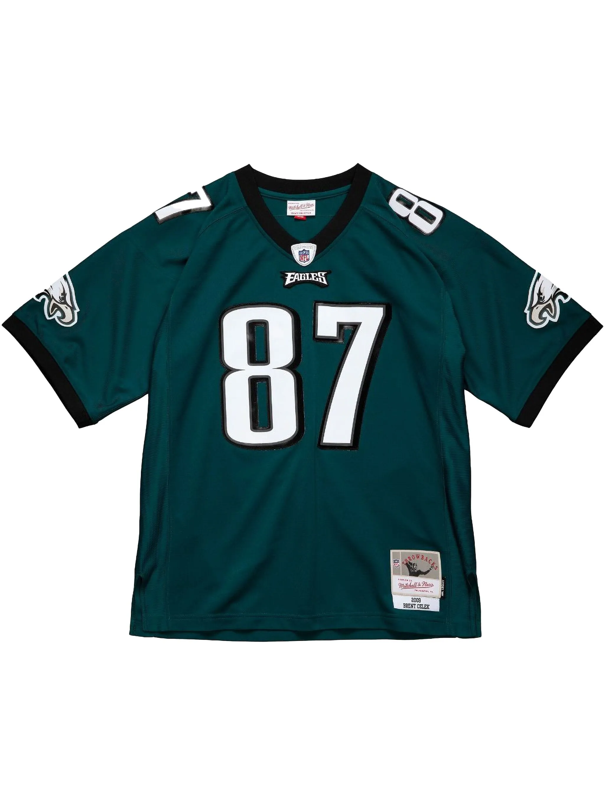 

Топ 2009 Brent Celek Philadelphia Eagles Legacy Player Mitchell & Ness, зеленый