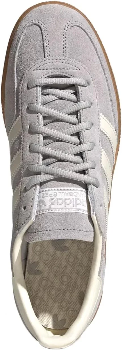 Специальные кроссовки для гандбола Adidas для мужчин, белый/серый/кремовый — фото 2