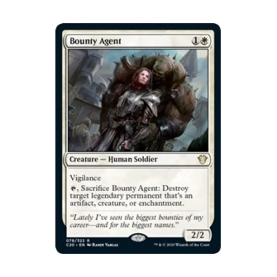 

CCG Агент по наградам (клавиша R), MTG - Commander 2020