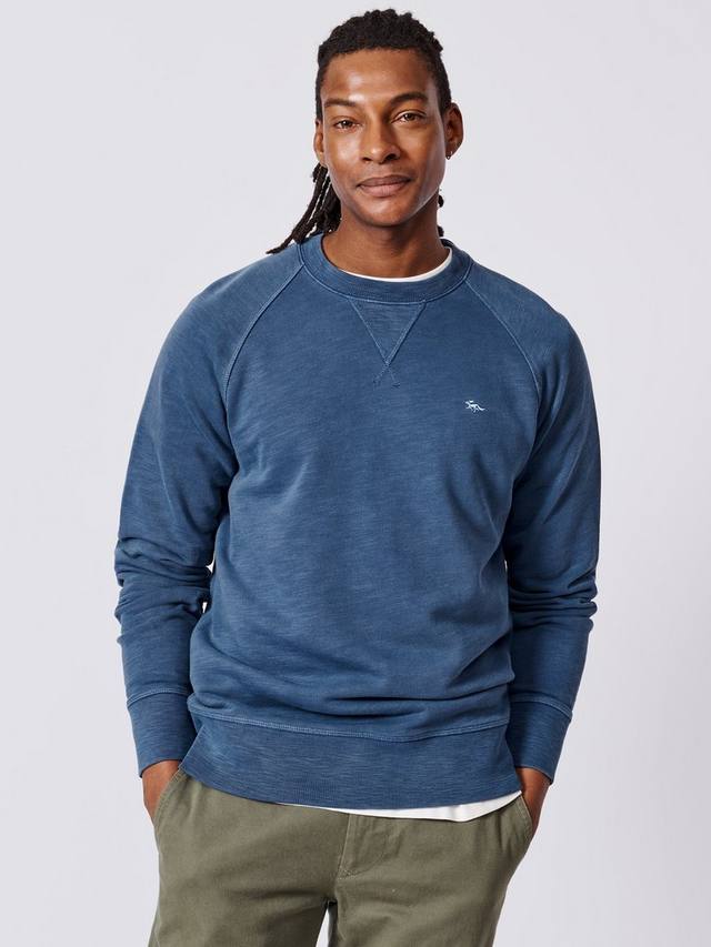 

Гарсдейл коттон слэб свитшот Aubin, Washed Blue