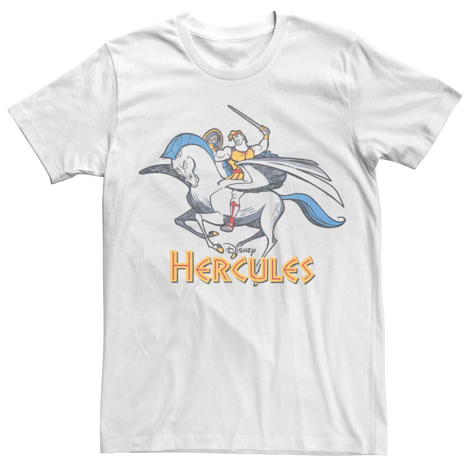 

Мужская футболка с рисунком Disney Hercules Pegasus Flight Licensed Character