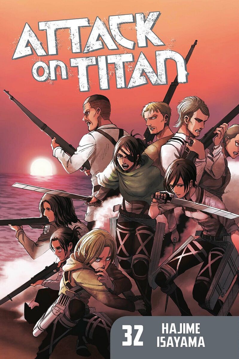 

Манга Attack on Titan Manga Volume 32