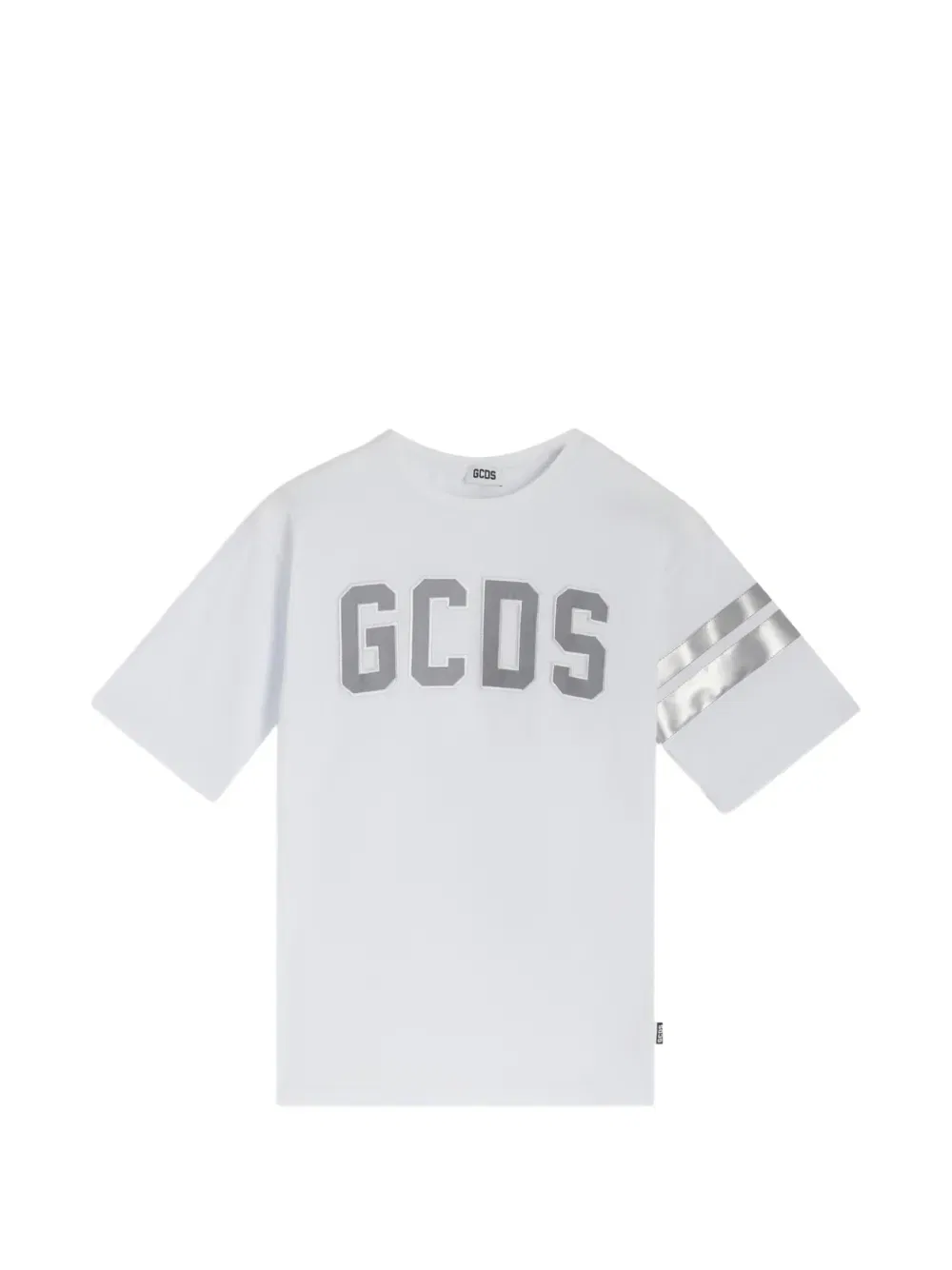 Полосатая футболка Gcds Kids, белый