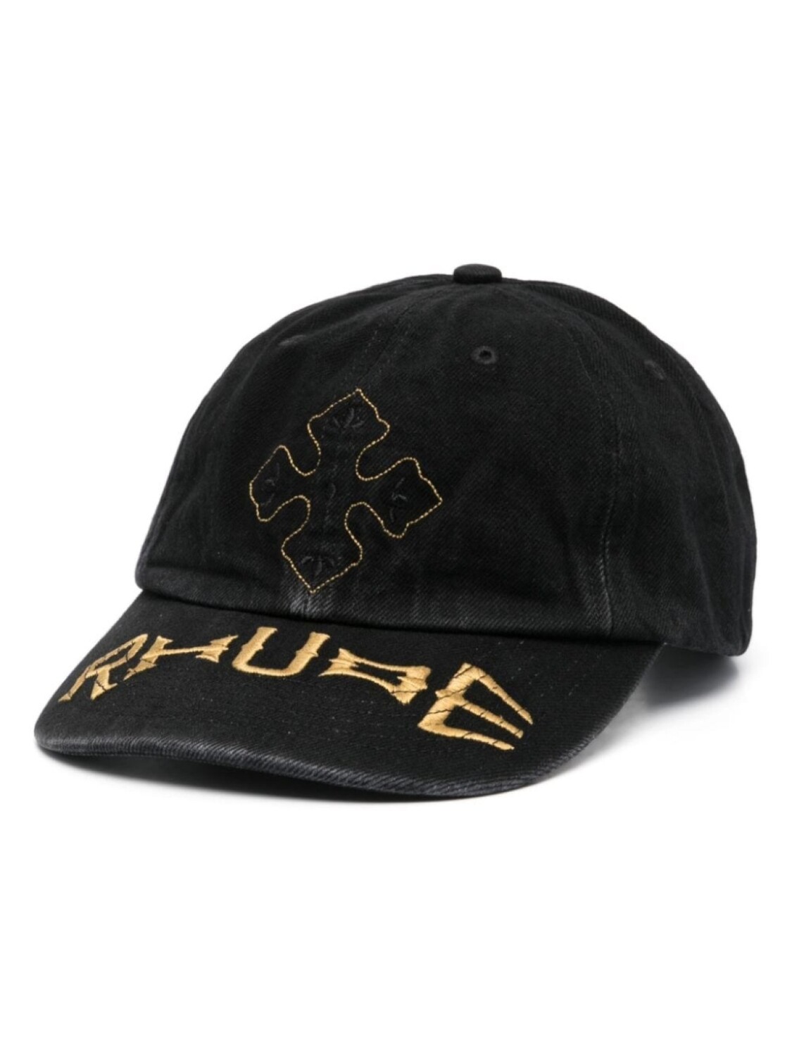 

RHUDE кепка с вышитым логотипом, черный