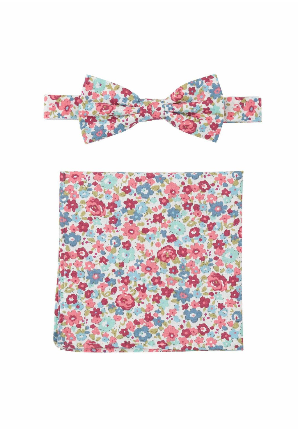 

Галстук-бабочка SET - Pocket square Prince Bow Tie, коралловый