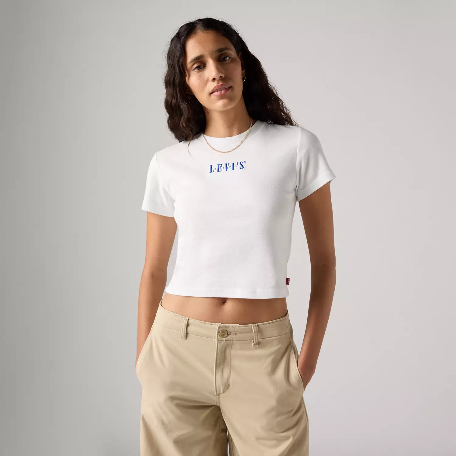 

Футболка с графическим принтом Essential Sporty Levi's, цвет Bright White