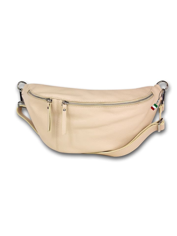 

Кожаная поясная сумка Florence бежевого цвета примерно 37 см Florence