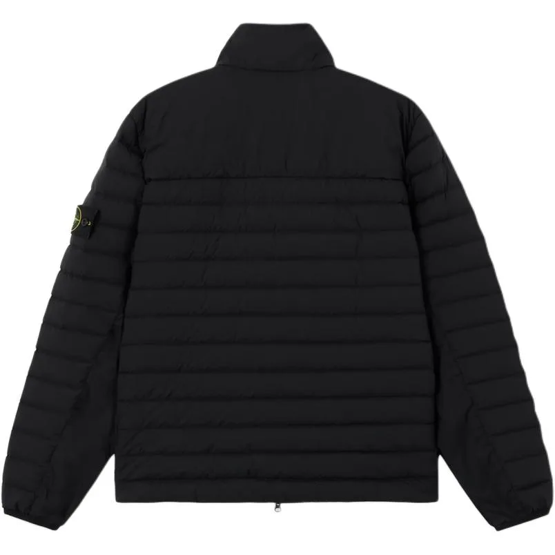 Пуховик на молнии STONE ISLAND, черный — фото 3