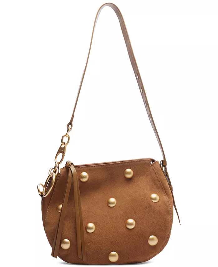 

Сумка через плечо Jamie Medium Suede Arezzo, черный