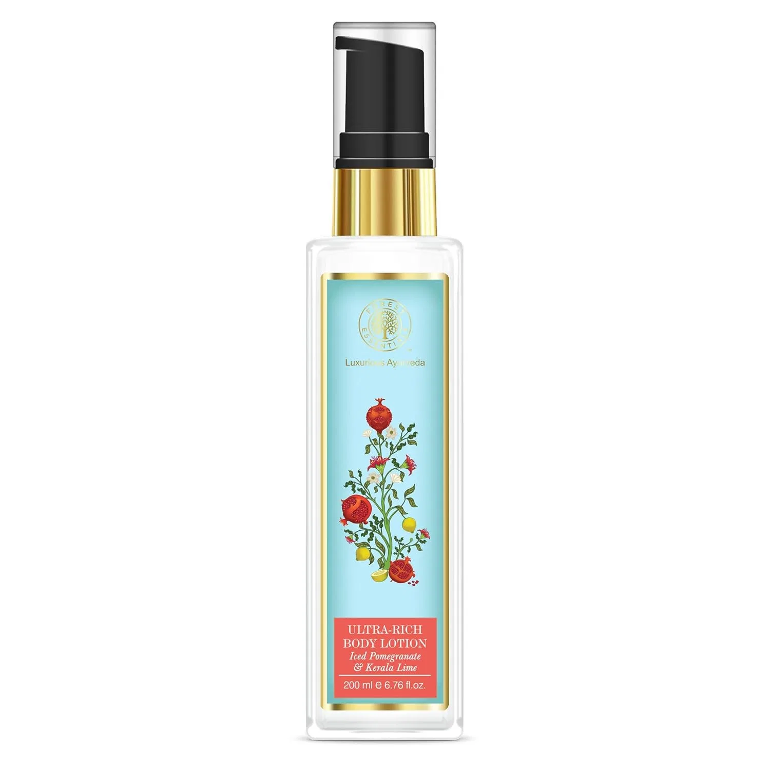 Ультранасыщенный лосьон для тела Forest Essentials Iced Pomegranate with Fresh Kerala Lime, 200 мл Forest Essentials