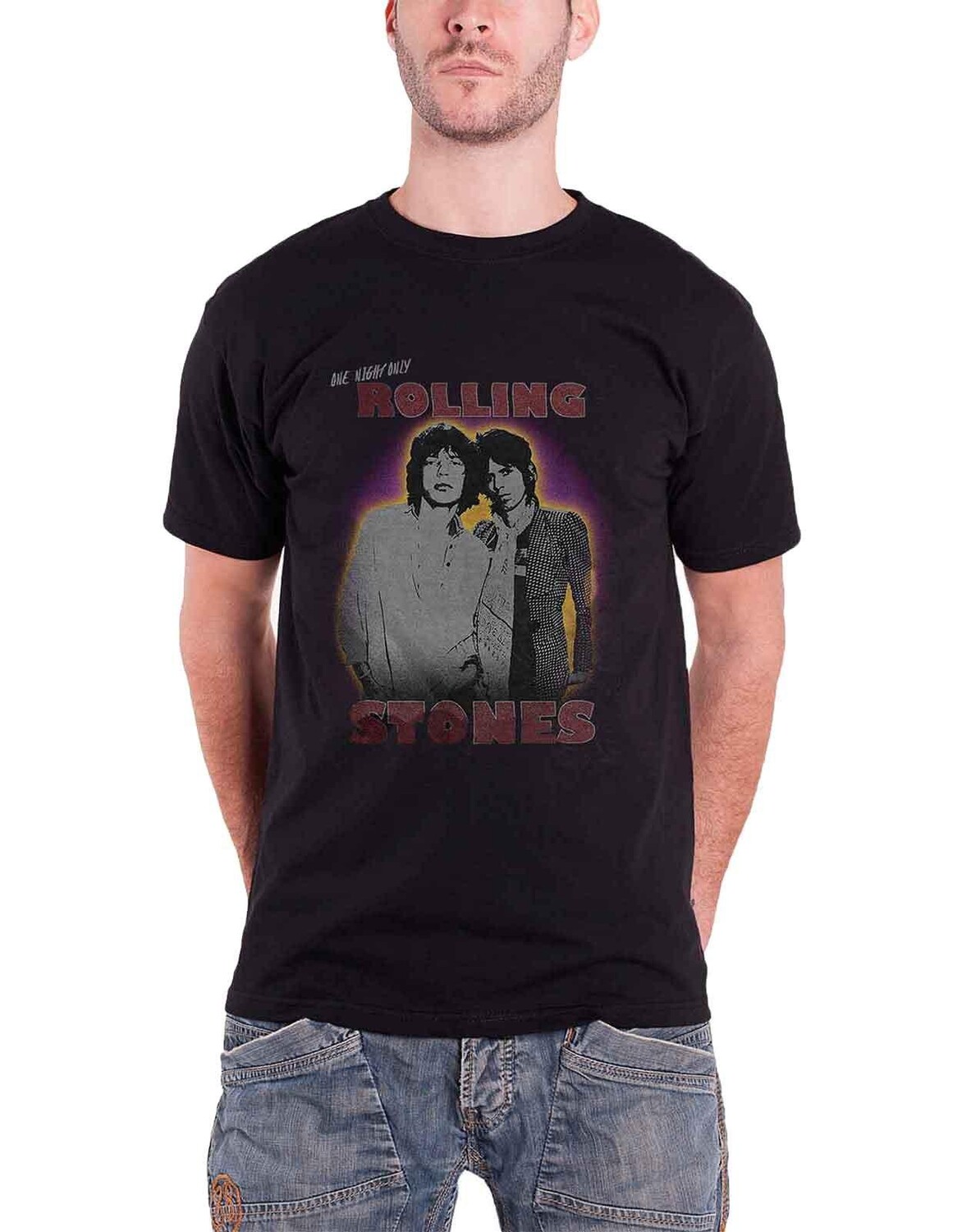 

Футболка «Мик и Кит» Rolling Stones, черный