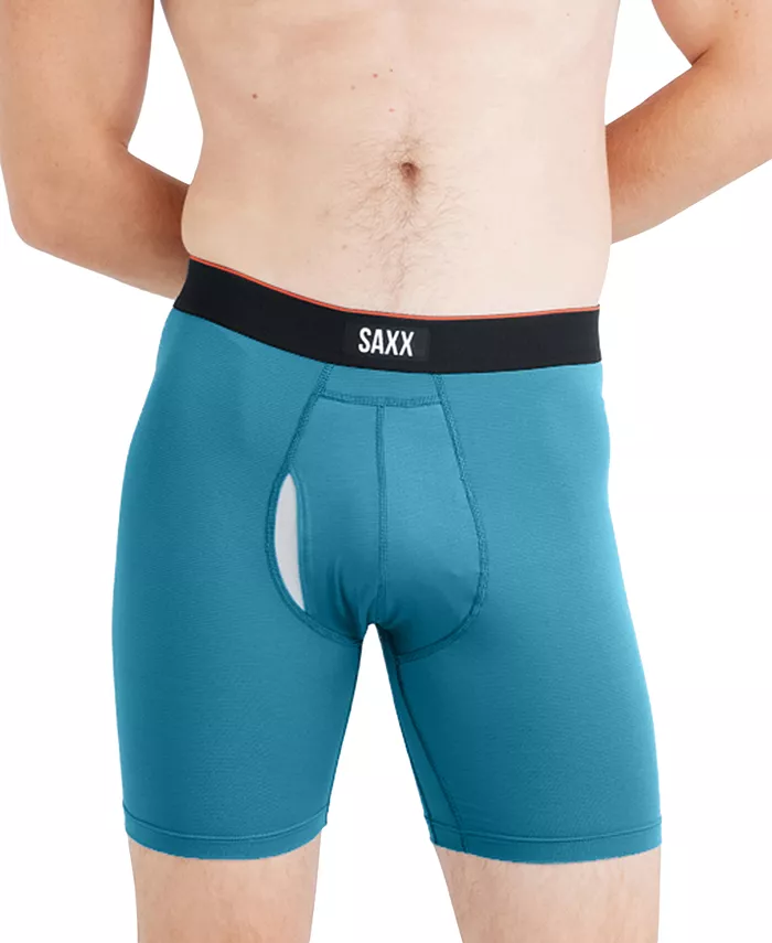 

Мужские однотонные сетчатые боксеры Multi-Sport SAXX, синий