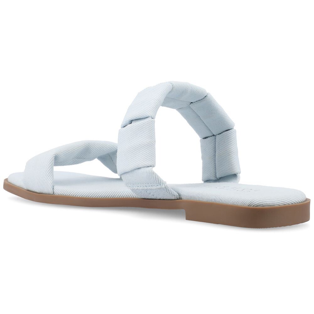 Женские сандалии Pegie Tru Comfort Foam Journee Collection Pegie, черный — фото 4