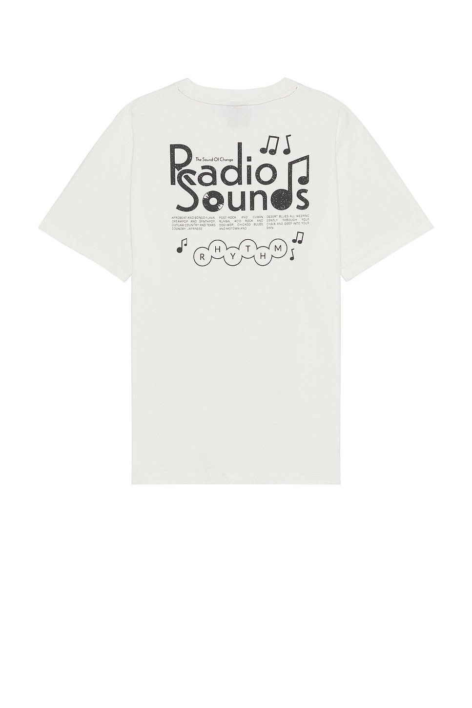

Футболка с коротким рукавом в винтажном стиле Rhythm, vintage white