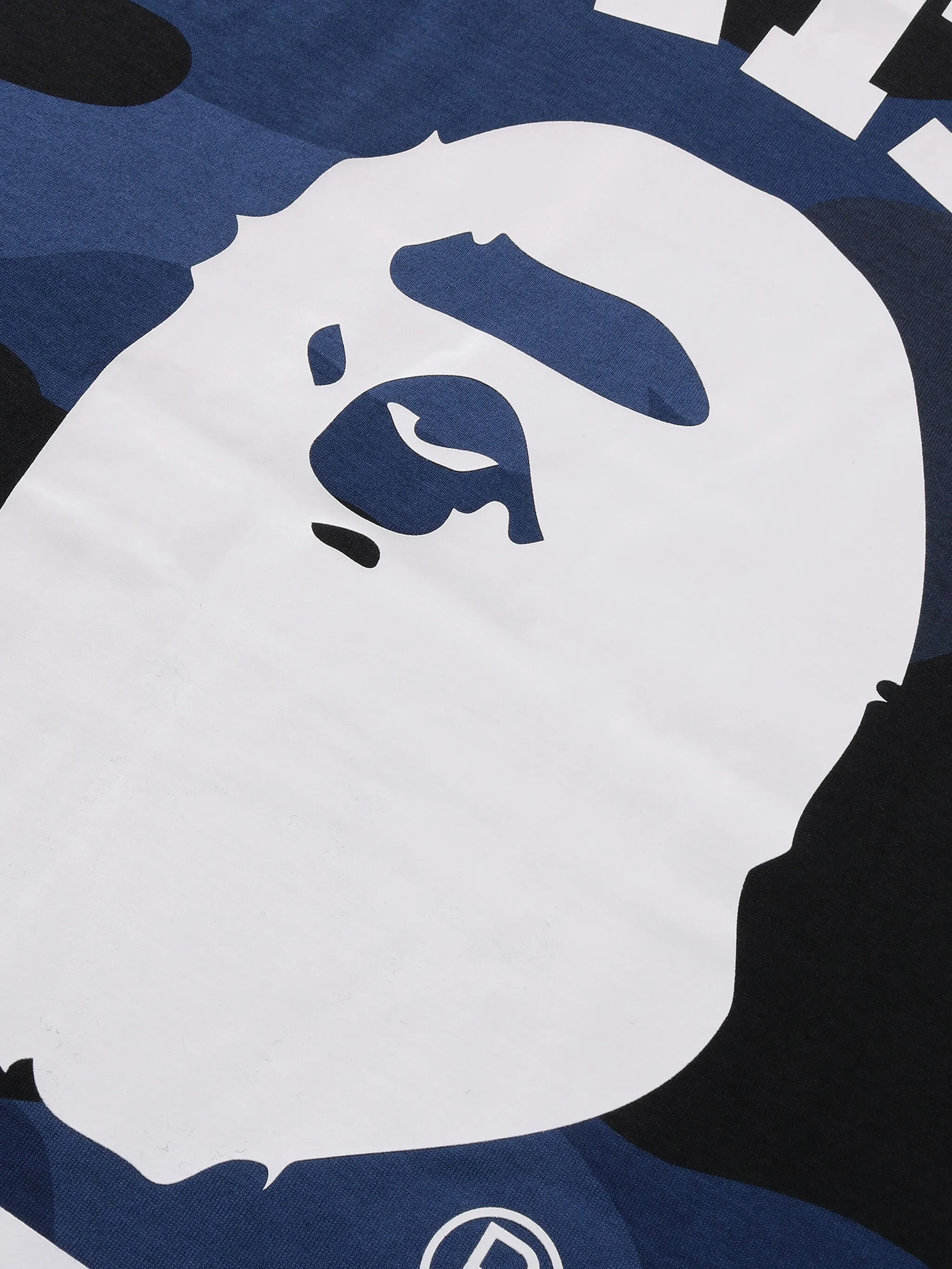 Футболка Mega Color Camo A Bathing Ape, синий — фото 4
