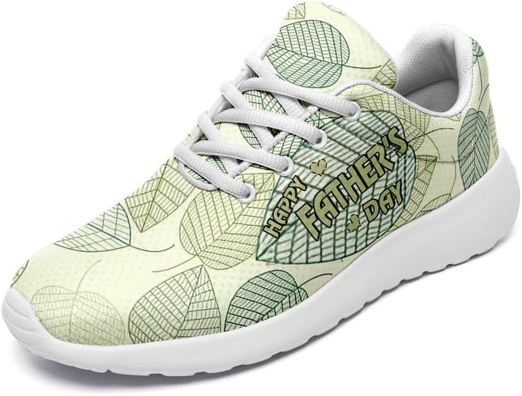 

Модные мужские кроссовки с шнуровкой, комфортные, для повседневной носки, бега и ходьбы, легкая обувь на подарок для папы Awsole, белый