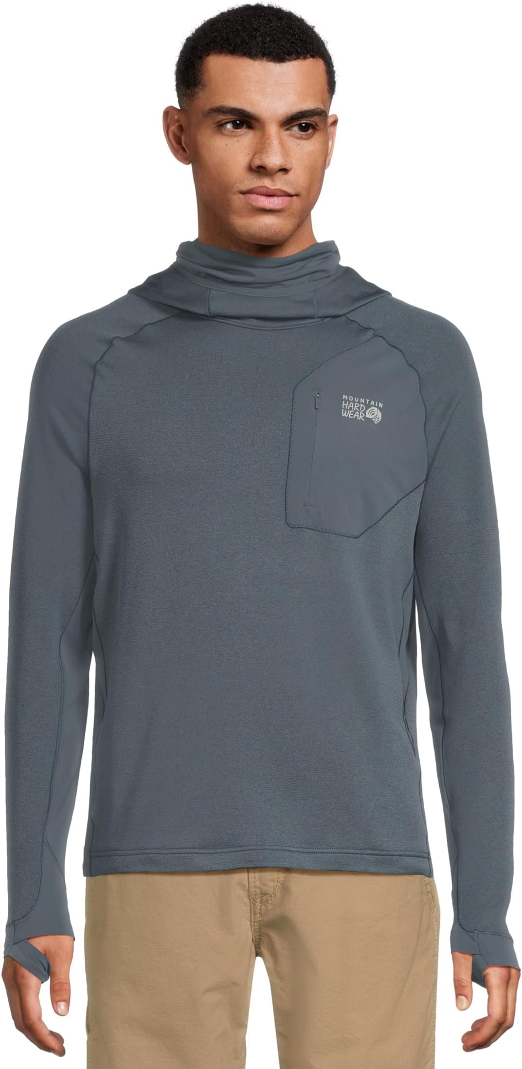 

Мужская флисовая толстовка Up First Tech Mountain Hardwear, Moon Blue Heather