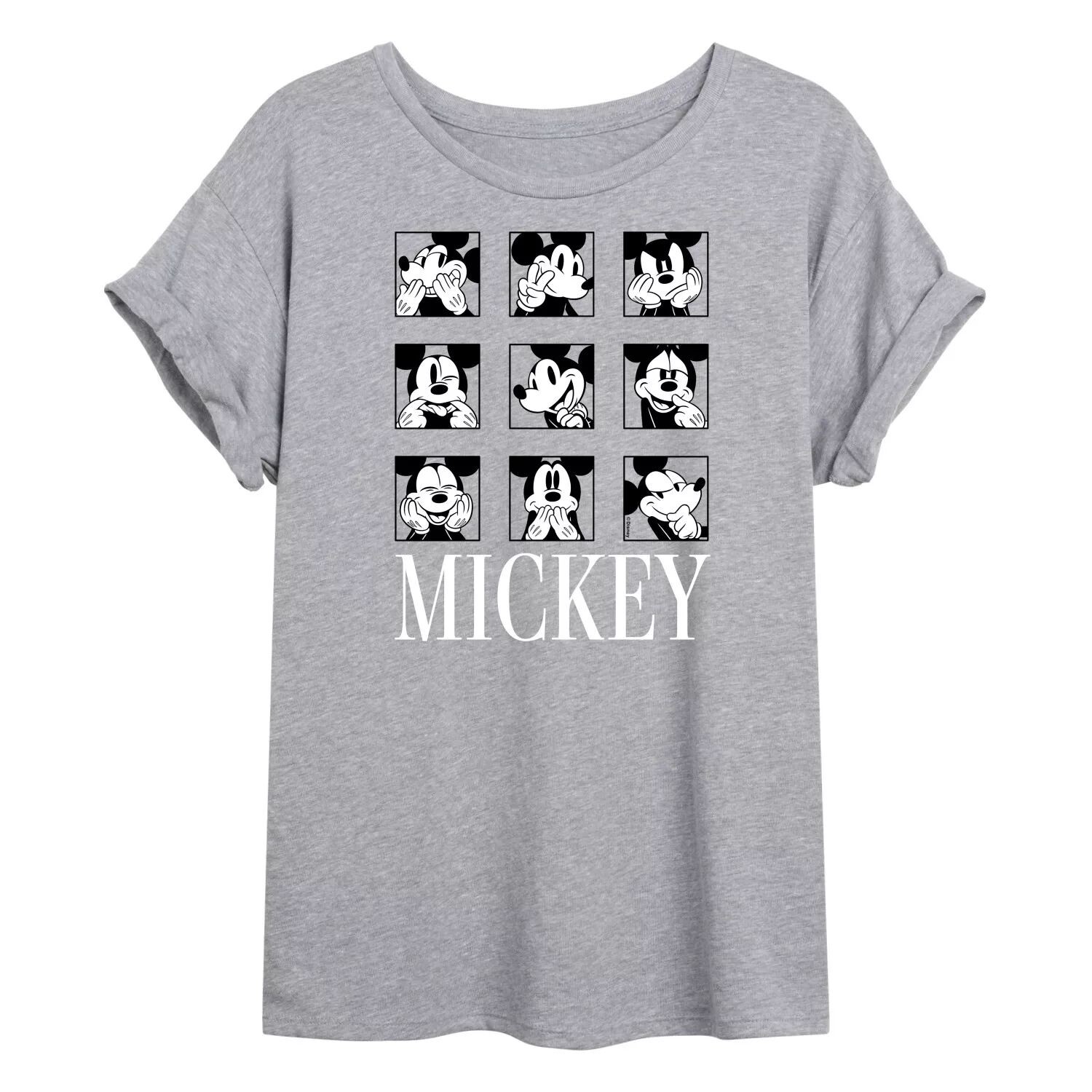 

Футболка с струящимся рисунком Disney's Mickey Mouse Junior's Mickey Moods Licensed Character