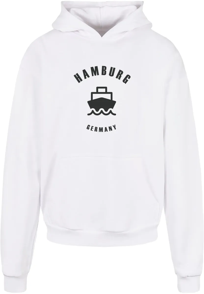 

Толстовка с капюшоном Merchcode " Merchcode Men's Hamburg Ultra Heavy Hoody", белый