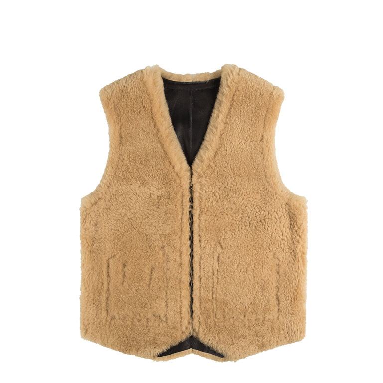 

Жилет shearling vest Sunflower, бежевый