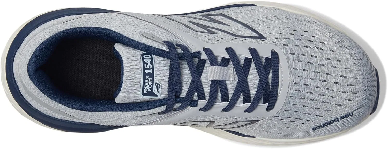 Мужские беговые кроссовки New Balance Fresh Foam X 1540 V4, Quartz Grey Navy Blue — фото 2