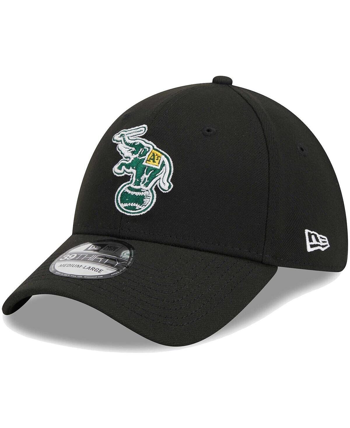 

Мужская черная кепка Oakland Athletics Logo 39THIRTY Flex Hat New Era