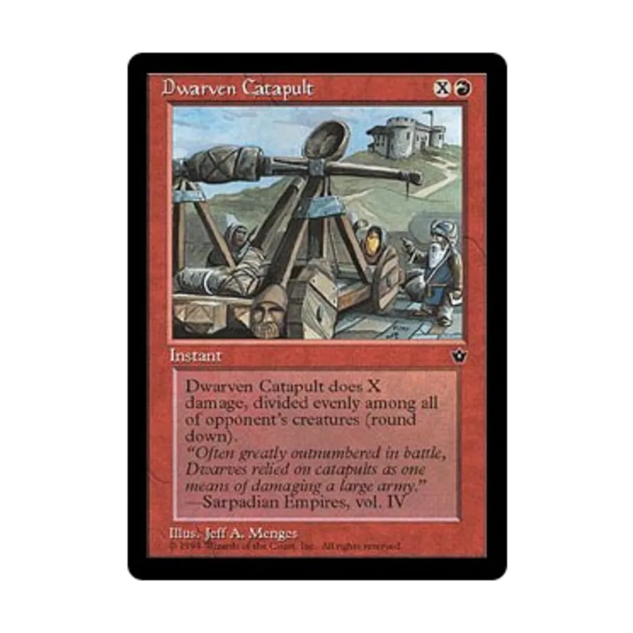 

CCG Двемерская катапульта (U3), MTG - Fallen Empires