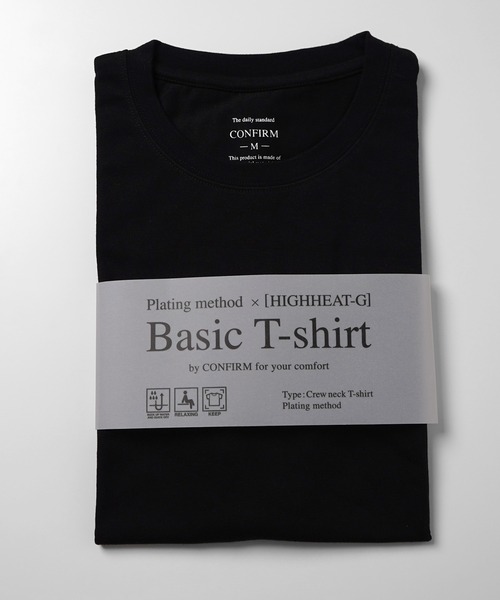 

Футболка с коротким рукавом, принт «Плавленное покрытие», влагоотводящий быстросохнущий материал, унисекс Confirm, черный