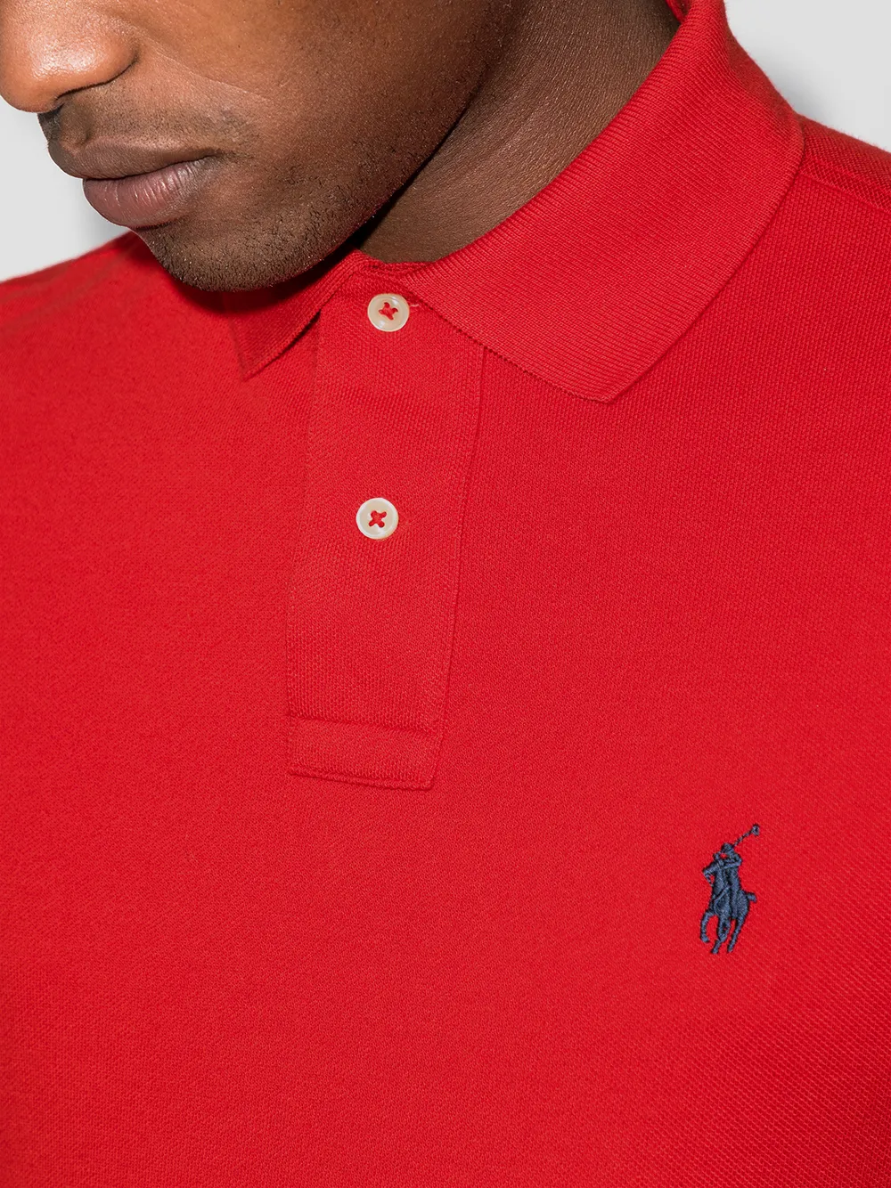 Рубашка поло Polo Pony с короткими рукавами POLO RALPH LAUREN, красный — фото 4