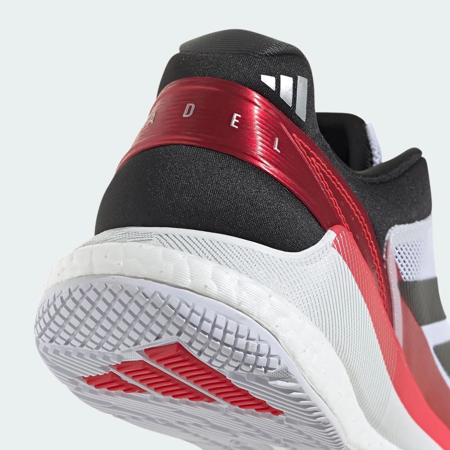 Мужские кроссовки для падела Adidas Crazyquick Boost, белый/черный/красный — фото 2