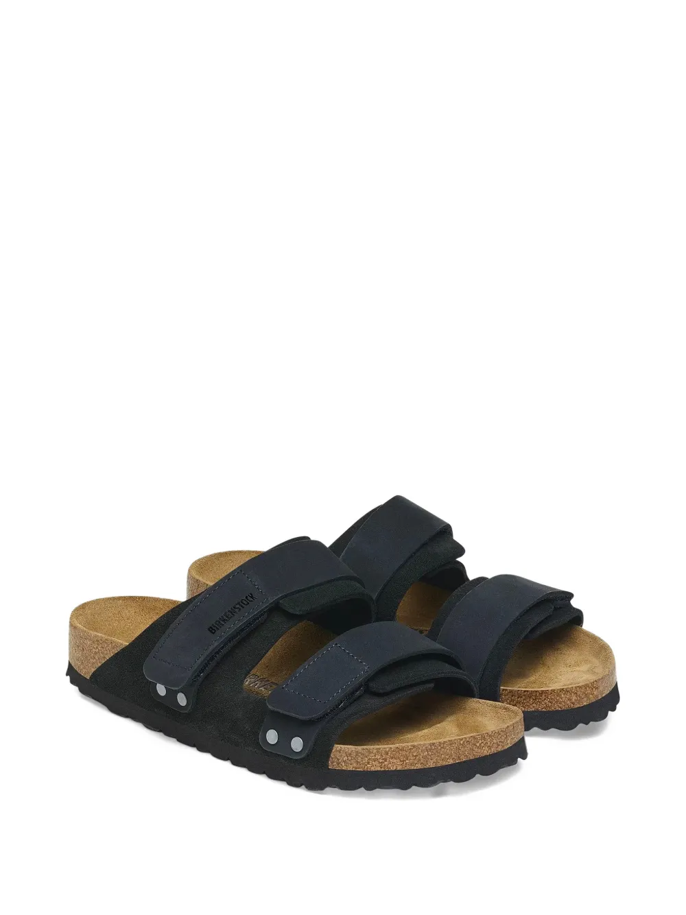 Замшевые сандалии Uji Birkenstock, черный — фото 2