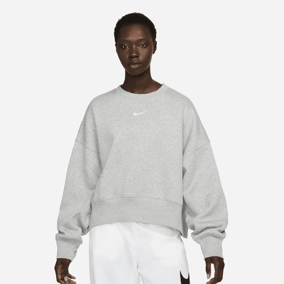 

Худи Nike Sportswear Phoenix Fleece Oversized, серый/серый