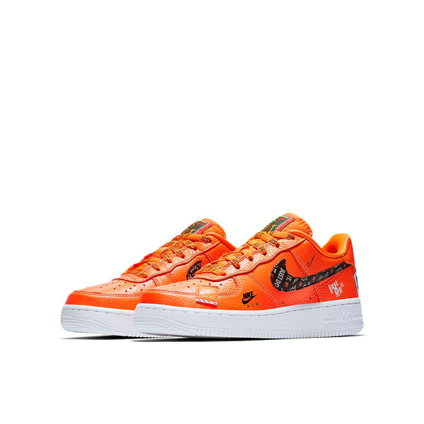 Кроссовки air force 1 '07 premium 'just do it' Nike, оранжевый — фото 4
