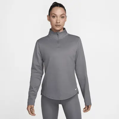 

Футболка Nike Therma-FIT One, цвет Smoke Grey/Heather/White