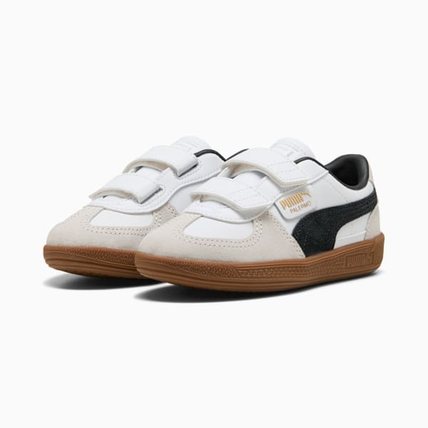 Маленькие дети не любят кроссовки Palermo Elevata Leather Puma, белый — фото 2