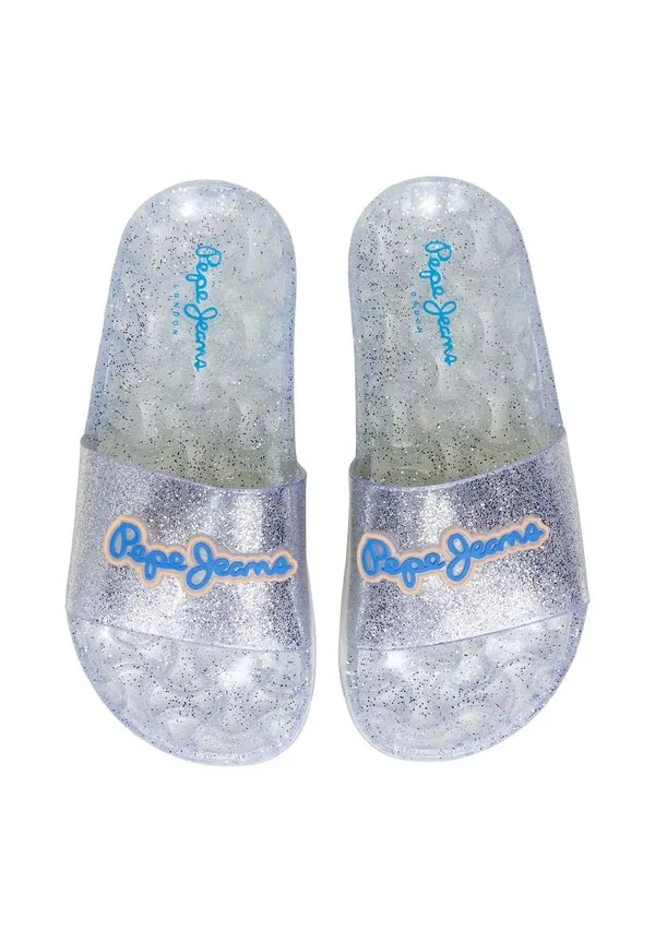 Шлепанцы, волны, горки для бассейна Pepe Jeans, Silver — фото 3