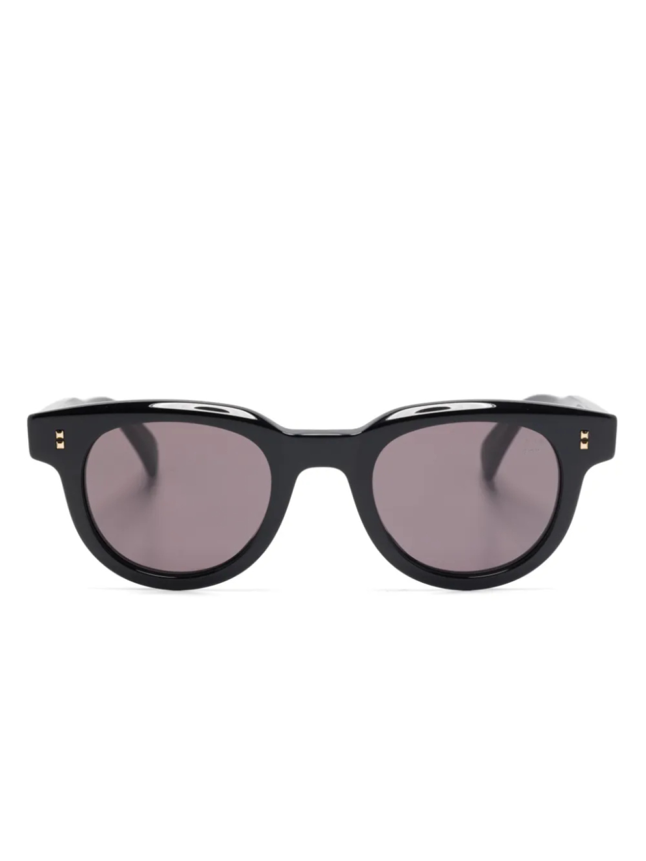 

Dunhill солнцезащитные очки в круглой оправе, черный