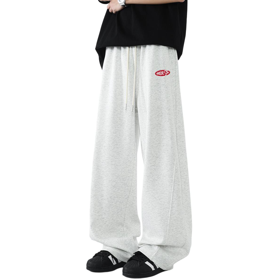 

Повседневные брюки Unisex Moderate Wide Leg WARRIOR, белый серый