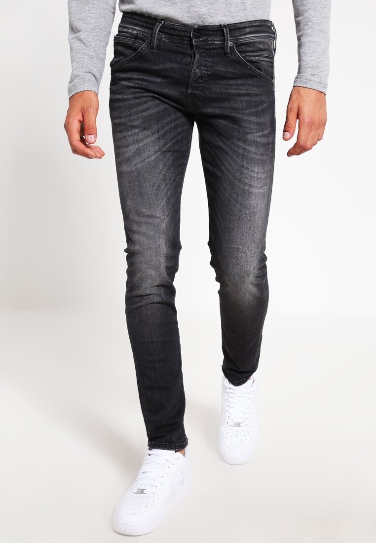 

Джинсы Slim fit Jack & Jones JJIGLENN JJFOX, цвет Black Denim