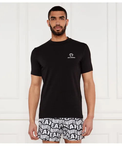 

Футболка Regular fit Karl Lagerfeld, черный