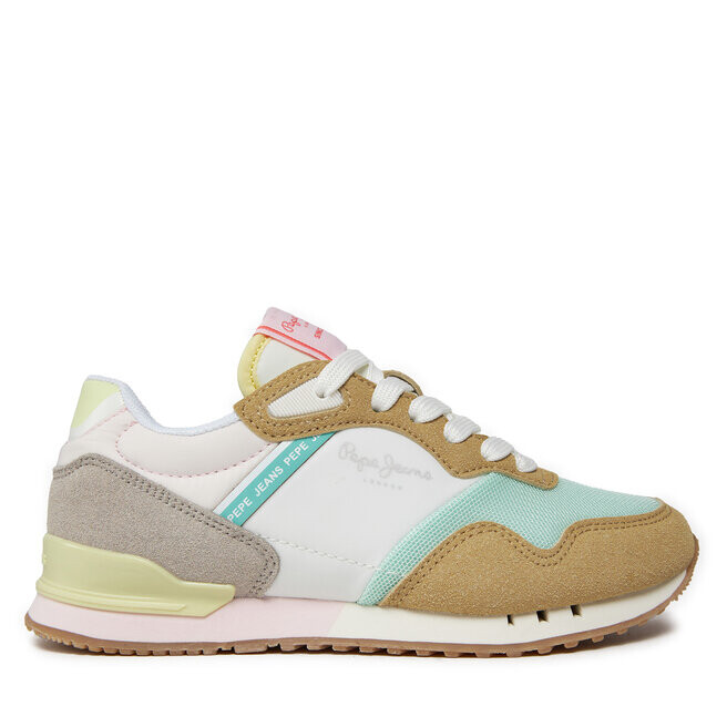 

Кроссовки Pepe Jeans London Urban G PGS40002 Sand Beige 847, цветной/бежевый