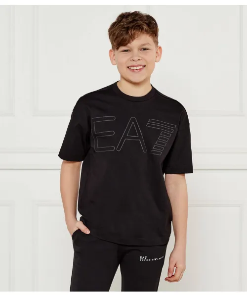 

Футболка Oversize fit Ea7, черный