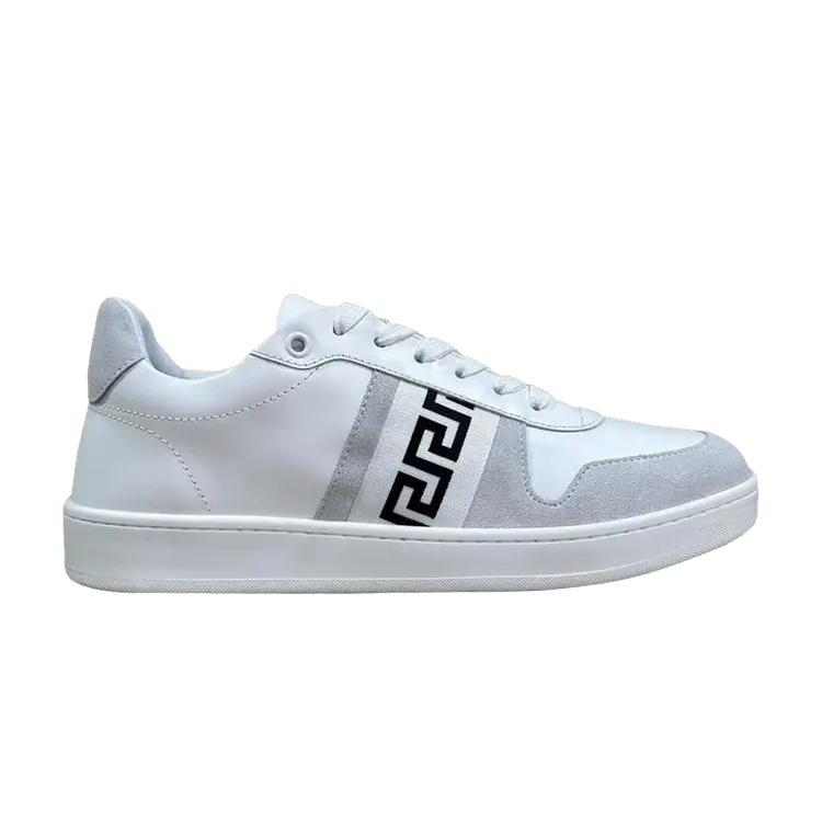 Кроссовки Versace Wmns La Greca Sneaker White Grey Black, белый