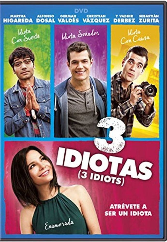 

Диск DVD 3 Idiotas (3 Idiots) (2017)