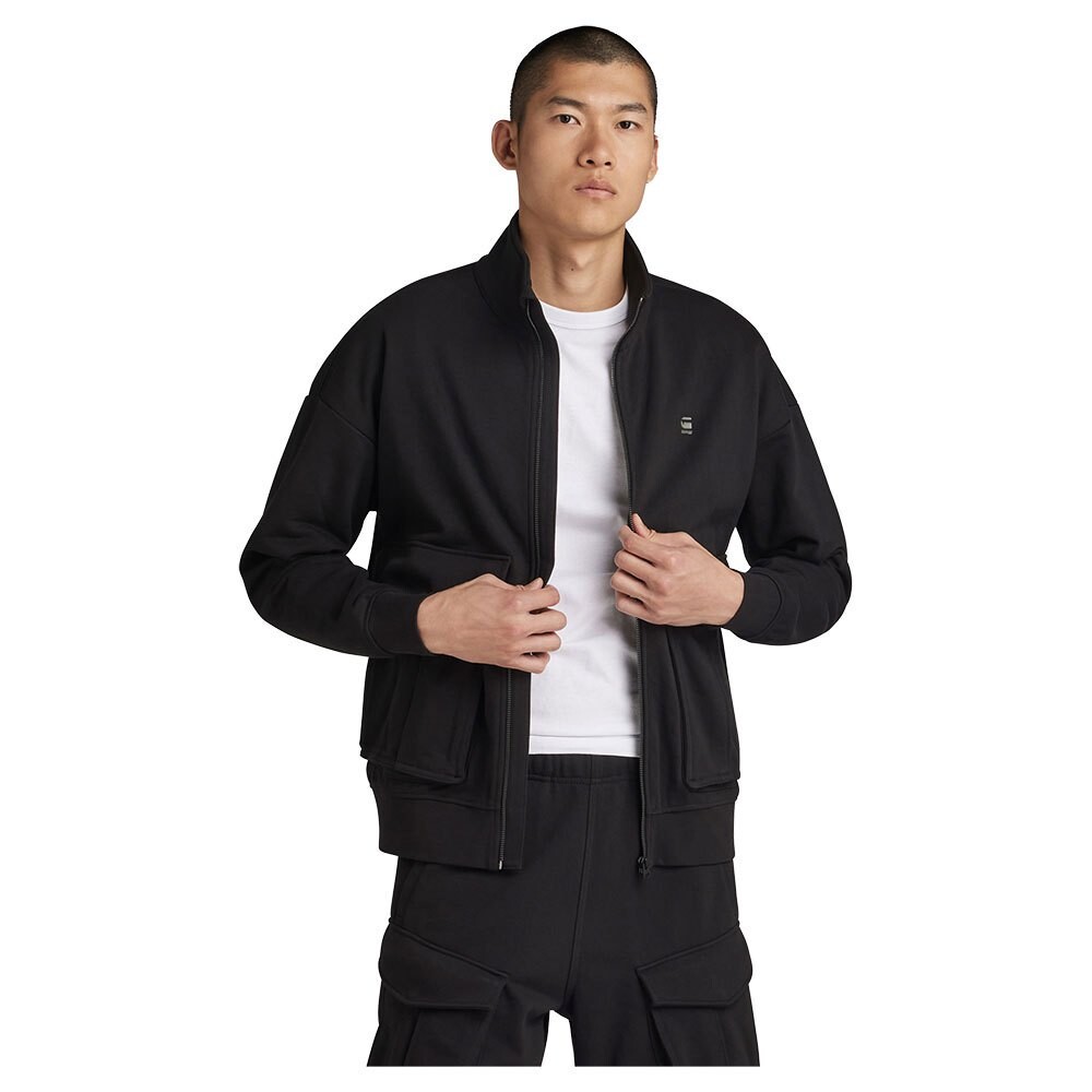 

Толстовка G-Star Rovic Through Loose full zip, черный