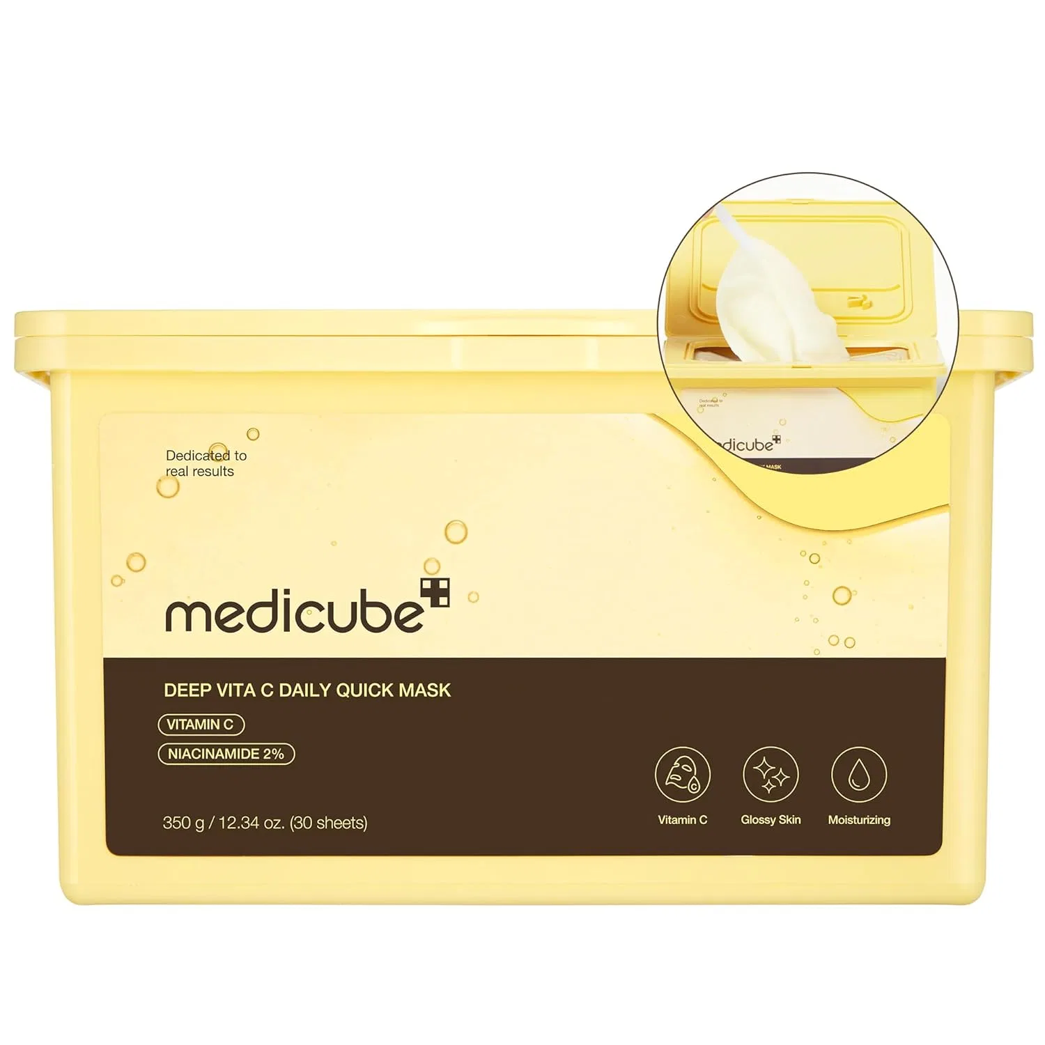 Эссенция Medicube — Маски для лица с витамином C и ниацинамидом %, 350 г