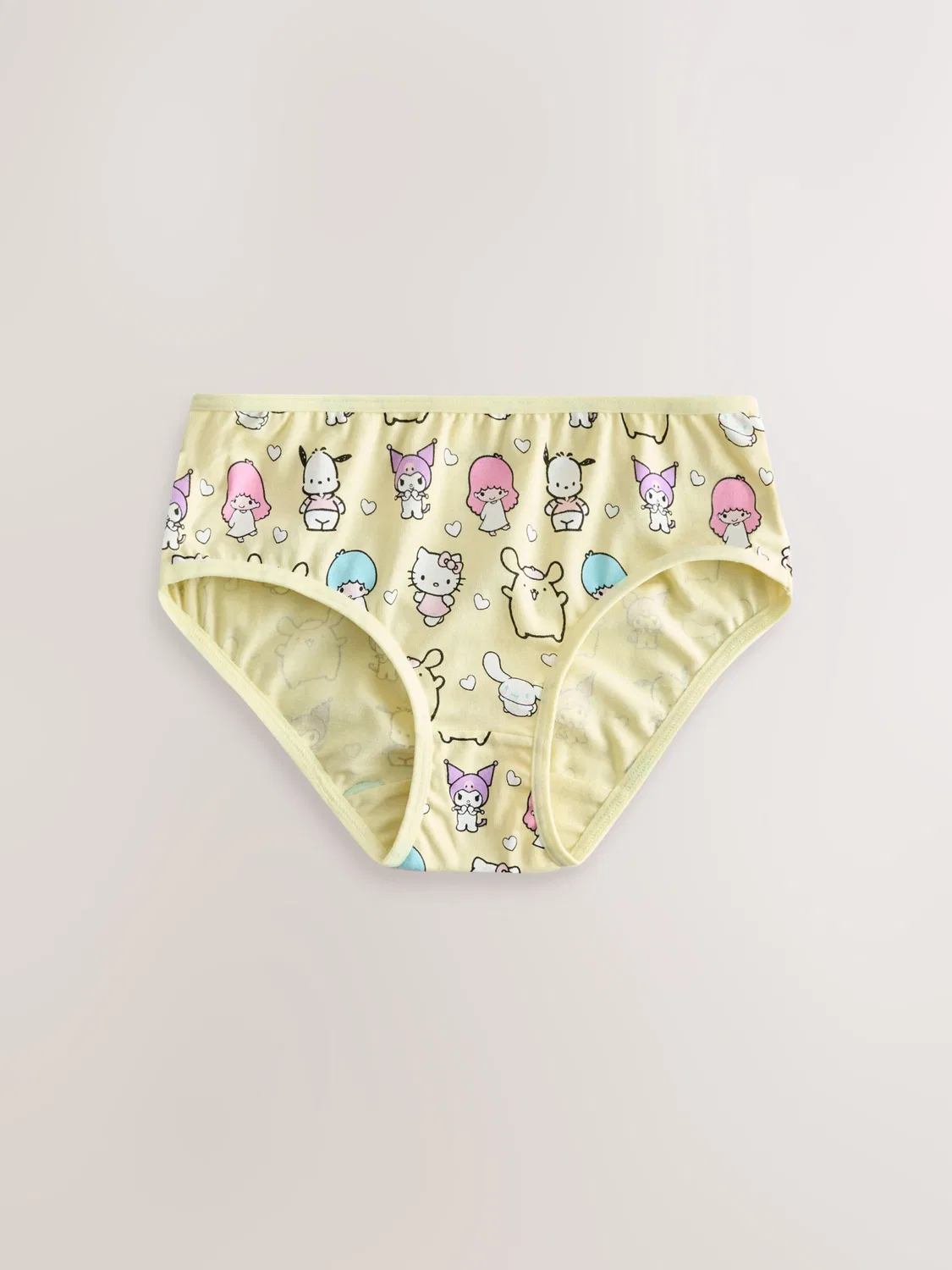 Трусы Next, Light Blue/Light Yellow/Purple/Pastel Pink — фото 4