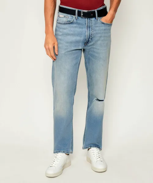 

Джинсы Straight fit Calvin Klein Jeans, синий